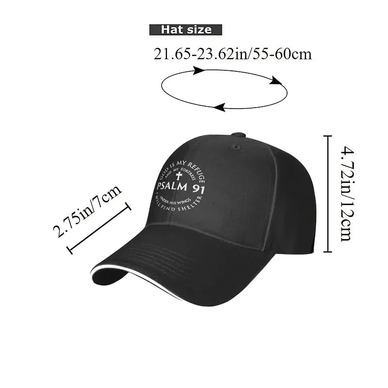 NASA Retro Printed Baseball Cap - Black Polyester Cap with Iconic Logo, Adjustable Fit and Sun Protection, Spring/Summer